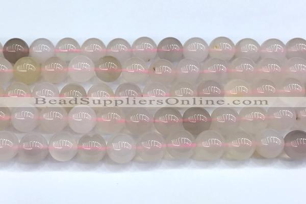 CBC837 15 inches 10mm round pink chalcedony beads