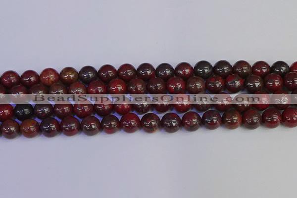 CBD354 15.5 inches 12mm round poppy jasper beads wholesale