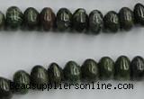 CBG04 15.5 inches 6*10mm rondelle bronze green gemstone beads