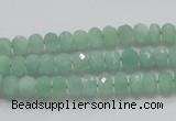 CBJ01 15.5 inches 4*6mm faceted rondelle jade beads wholesale