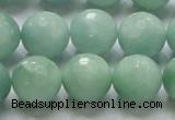 CBJ09 15.5 inches 16mm faceted round jade beads wholesale