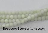 CBJ201 15.5 inches 4mm round butter jade beads wholesale