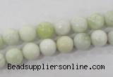 CBJ203 15.5 inches 8mm round butter jade beads wholesale