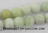 CBJ205 15.5 inches 12mm round butter jade beads wholesale