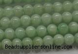 CBJ307 15.5 inches 4mm round A grade natural jade beads