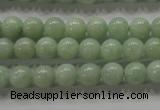 CBJ309 15.5 inches 8mm round A grade natural jade beads