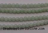 CBJ400 15.5 inches 4mm round natural jade beads wholesale