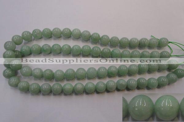 CBJ414 15.5 inches 12mm round natural jade beads wholesale