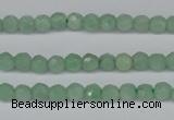 CBJ45 15.5 inches 3mm faceted round jade beads wholesale