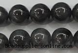 CBJ504 15.5 inches 10mm round black jade beads wholesale