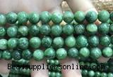 CBJ638 15.5 inches 10mm round Russian green jade beads wholesale