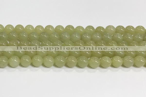 CBJ750 15 inches 12mm round hetian jade gemstone beads