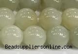 CBJ751 15 inches 12mm round hetian jade gemstone beads