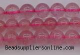 CBQ481 15.5 inches 6mm round strawberry quartz beads wholesale