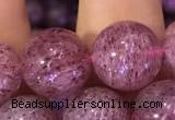 CBQ554 15.5 inches 12mm round strawberry quartz beads wholesale