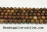 CBQ738 15.5 inches 10mm round red moss agate beads wholesale