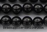 CBS501 15.5 inches 8mm round A grade black spinel beads