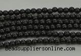 CBS538 15.5 inches 2mm round black spinel beads wholesale