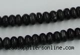 CBT04 16 inches 4*8mm rondelle natural biotite beads wholesale