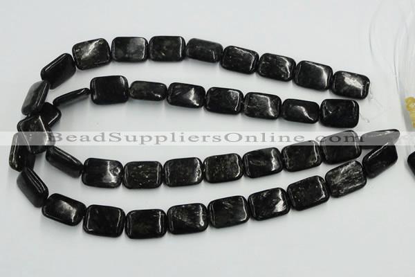 CBT07 16 inches 15*20mm rectangle natural biotite beads wholesale