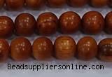 CBW502 15.5 inches 8mm round bayong wood beads wholesale