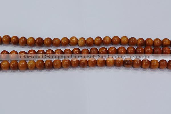 CBW502 15.5 inches 8mm round bayong wood beads wholesale