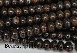 CBZ201 15.5 inches 3*6mm rondelle bronzite gemstone beads