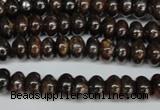 CBZ202 15.5 inches 5*8mm rondelle bronzite gemstone beads