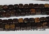 CBZ205 15.5 inches 6*6mm cube bronzite gemstone beads