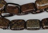 CBZ237 15.5 inches 13*18mm rectangle bronzite gemstone beads