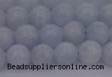 CCA406 15.5 inches 8mm round blue calcite gemstone beads