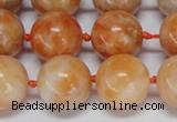 CCA455 15.5 inches 14mm round orange calcite gemstone beads