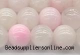 CCA521 15.5 inches 8mm round pink calcite gemstone beads