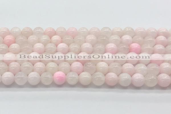 CCA521 15.5 inches 8mm round pink calcite gemstone beads