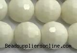 CCB1213 15 inches 12mm faceted round ivory jasper beads