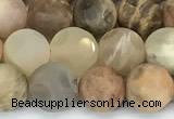 CCB1272 15 inches 10mm faceted sunstone gemstone beads