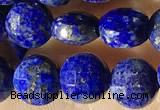 CCB624 15.5 inches 6mm faceted coin lapis lazuli gemstone beads