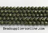 CCB793 15.5 inches 10mm faceted round gemstone beads wholesale