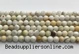 CCB820 15.5 inches 8mm round ivory jasper gemstone beads wholesale