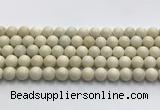 CCB823 15.5 inches 10mm round ivory jasper gemstone beads wholesale