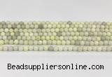 CCB828 15.5 inches 6mm round ivory jasper gemstone beads wholesale