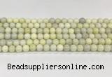 CCB829 15.5 inches 8mm round ivory jasper gemstone beads wholesale