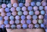 CCB844 15.5 inches 9*10mm faceted morganite beads wholesale