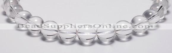 CCC05 15 inches 16mm round white crystal beads Wholesale