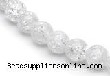 CCC14 grade A 8mm round white crystal beads Wholesale