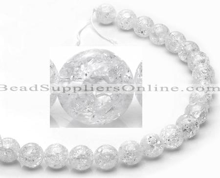 CCC16 grade A 12mm round white crystal beads Wholesale