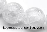 CCC20 20mm round grade A white crystal beads Wholesale