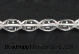 CCC238 9*13mm rice grade A natural white crystal beads wholesale