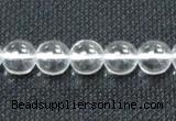 CCC281 15.5 inches 16mm round A grade natural white crystal beads