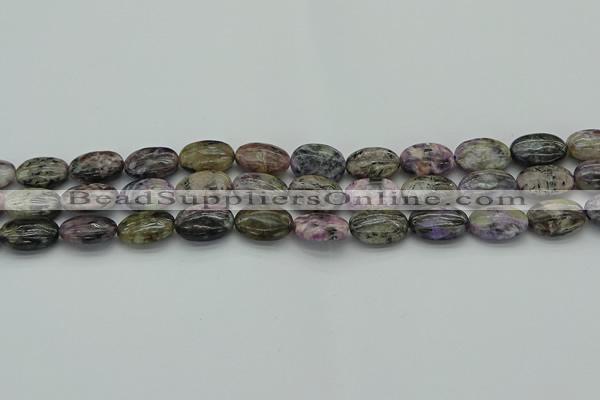 CCG102 15.5 inches 12*16mm oval charoite gemstone beads